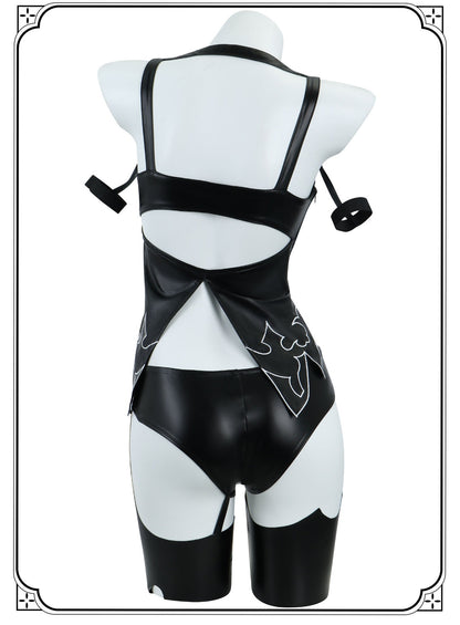 YoRHa Type A No.2 Nier Automata Spicy Cosplay Costume Outfit Anime Expo Con Halloween