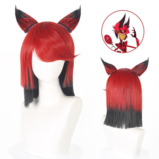 Lingqi Hell Inn Broadcast Demon Alastor cos Original Character Styling Alastor cos wig
