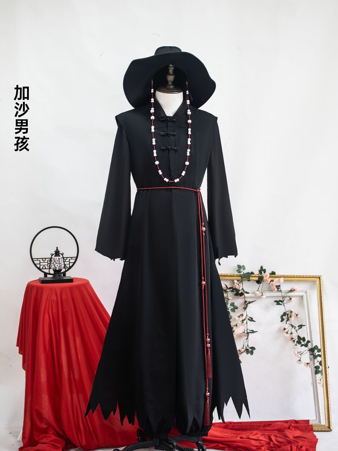 Kpop Witch Hunt Group Cosplay Uniform Qin Yu Shaga Boy Devil Boy Group Cosplay Uniform The same stage costume full set