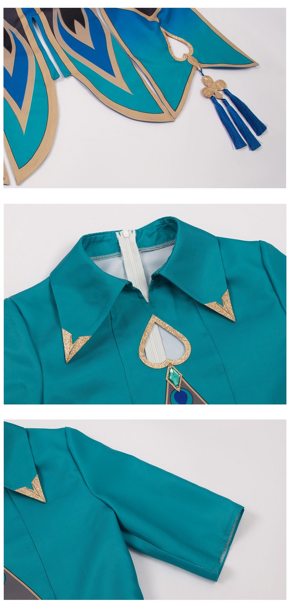 Honkai Star Rail Aventurine Cosplay Costume Outfit Anime Expo Con Halloween