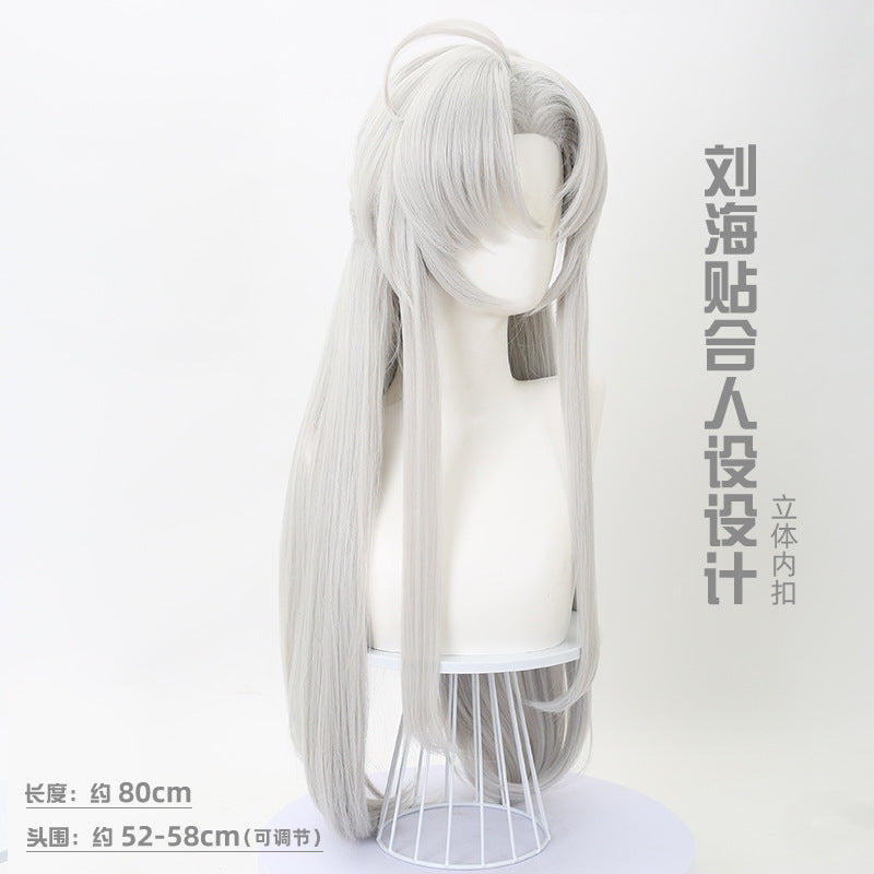 Carlotta, Wuthering Waves, Anime Cosplay Wig, Character Fake Hair