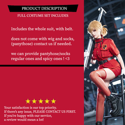 Seras Victoria Cosplay Costume Outfit, Anime Events, Character Outfit