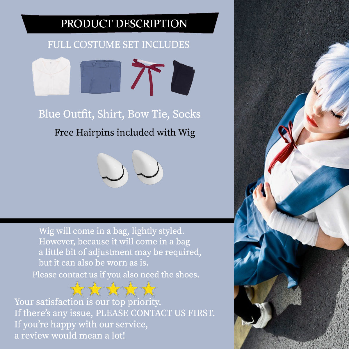 Nurse Asuka Langley and Rei Ayanami, Cosplay Costume Outfit, Anime Events, Character Outfit