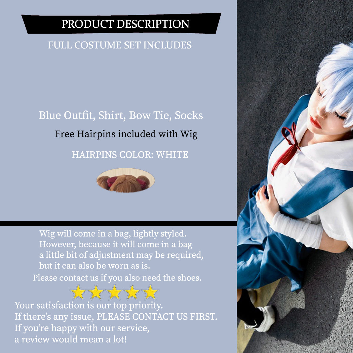 Nurse Asuka Langley and Rei Ayanami, Cosplay Costume Outfit, Anime Events, Character Outfit
