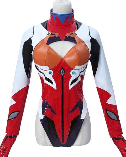 Asuka Langley Soryu Evangelion Cosplay Costume Outfit Anime Expo Con Halloween