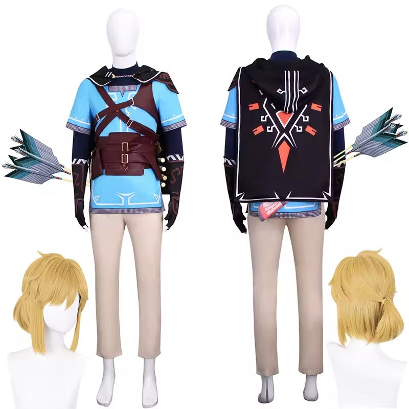 The Legend of Zelda Cosplay Costume Outfit Anime Expo Con Halloween