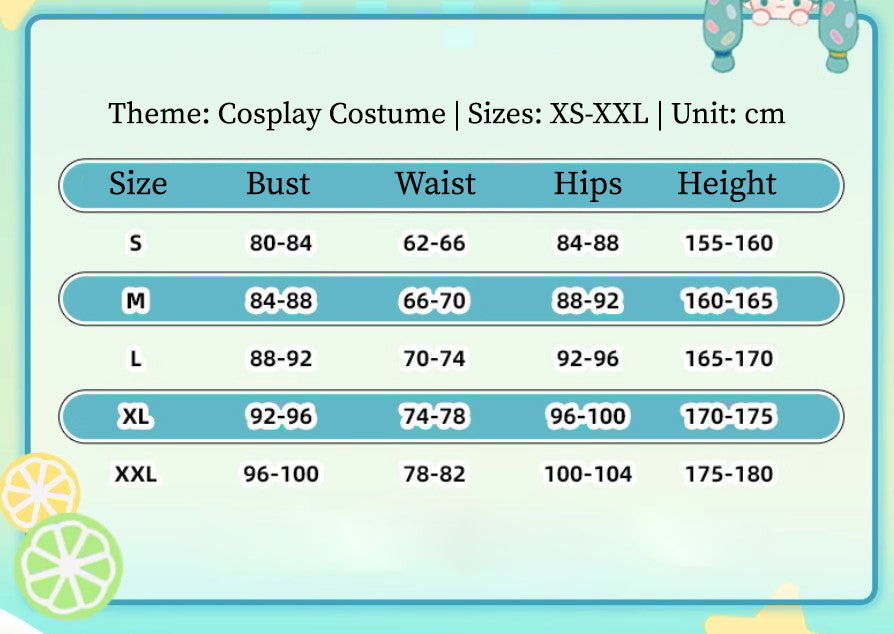 Orange Fruit Hatsune Miku Cosplay Costume Outfit Anime Expo Con Halloween