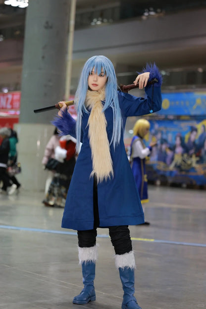 Rimuru Tempest Fur Jacket, Cosplay Costume Outfit, Anime Events, Character Outfit