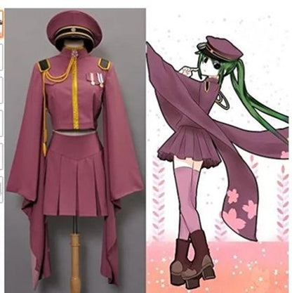 Hatsune Miku Kimono, Vocaloid, Anime Cosplay Wig, Character Fake Hair