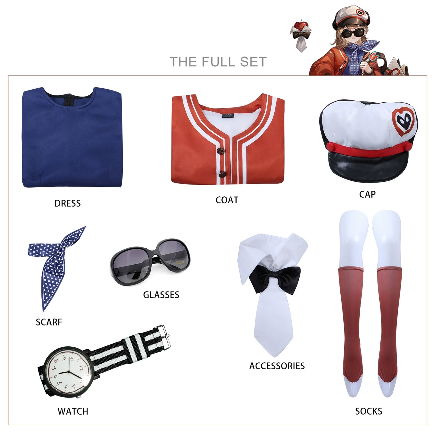 Regulus Reverse 1999 Cosplay Costume Outfit Anime Expo Con Halloween