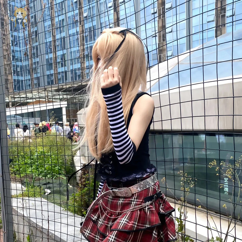 Misa Amane Goth Version Cosplay Costume Outfit, Anime Events, Character Outfit