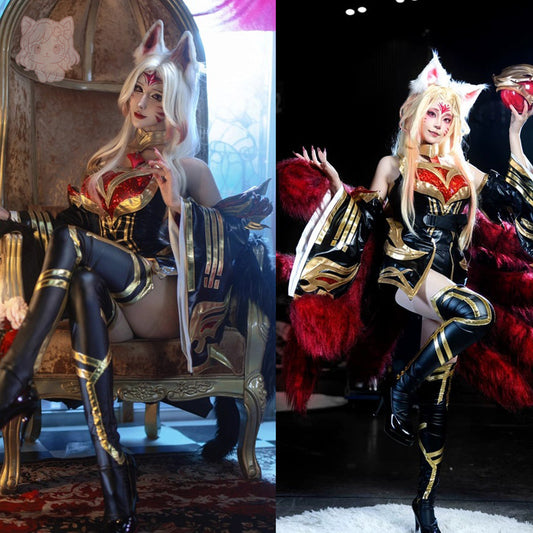 Ahri v2, Cosplay Costume, Anime Outfit, Perfect for Cosplay Events