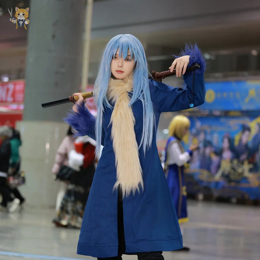 Rimuru Tempest Fur Jacket, Cosplay Costume Outfit, Anime Events, Character Outfit