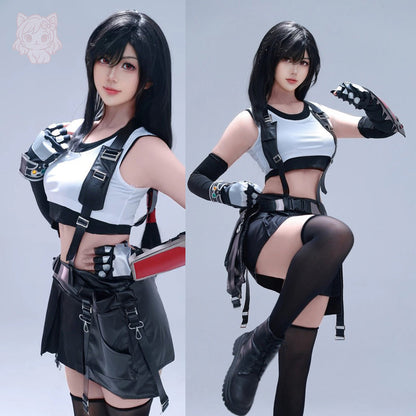 FF7-Tifa, Cosplay Costume, Anime Outfit, Perfect for Cosplay Events