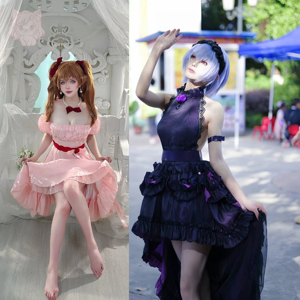 Asuka and Rei, Cosplay Costume, Anime Outfit, Perfect for Cosplay Events