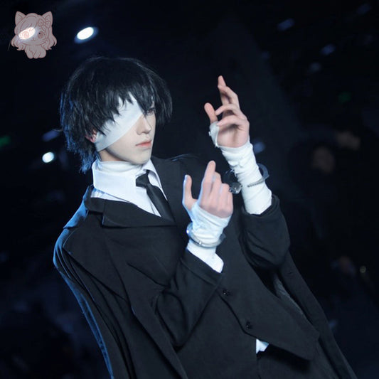 Dazai Blacked Out, Cosplay Costume, Anime Outfit, Perfect for Cosplay Events