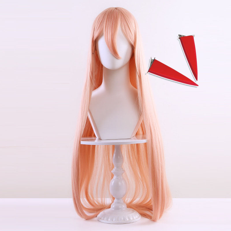 Chainsaw Man Power, Anime Cosplay Wig, Character Fake Hair