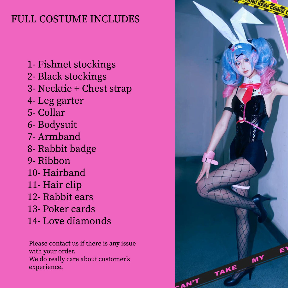 Rabbit Miku, Cosplay Costume, Anime Outfit, Perfect for Cosplay Events