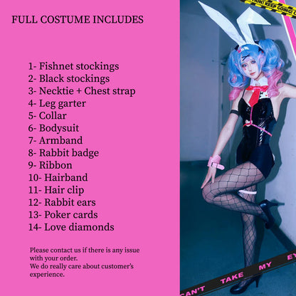 Rabbit Miku, Cosplay Costume, Anime Outfit, Perfect for Cosplay Events