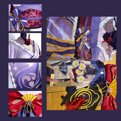 Raiden-Shogun, Cosplay Costume, Anime Outfit, Perfect for Cosplay Events
