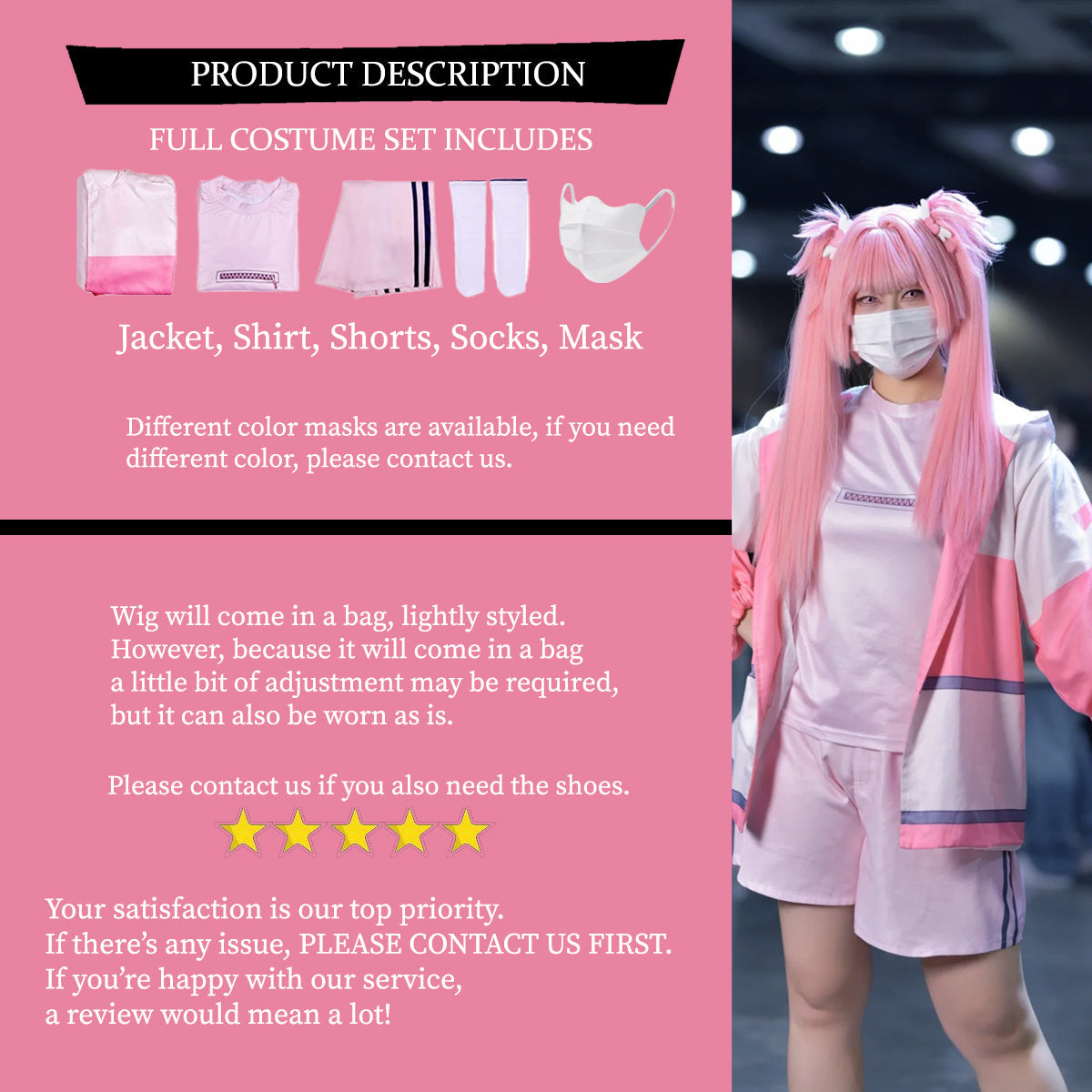 Li Tianxi Pink and Purple, Cosplay Costume Outfit, Anime Events, Character Outfit