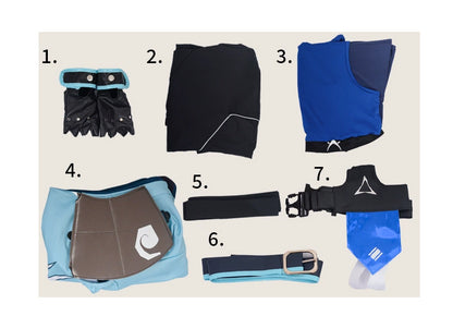 Valorant Jett Cosplay Costume Outfit Anime Expo Con Halloween