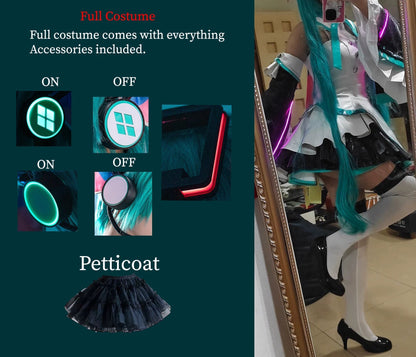 Miku 10th Anniversary, Cosplay Costume, Anime Outfit, Perfect for Cosplay Events