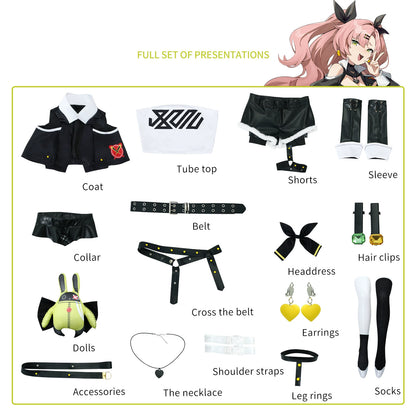 Zenless Zone Zero Nicole Demara Cosplay Costume Outfit Anime Expo Con Halloween