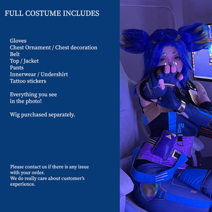 Neon, Cosplay Costume, Anime Outfit, Perfect for Cosplay Events