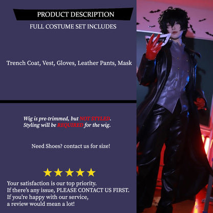 Ren Amamiya Joker, Costume Outfit, Anime Events, Character Outfit