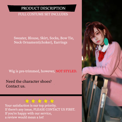 Momo Ayase, Cosplay Costume Outfit, Anime Events, Character Outfit