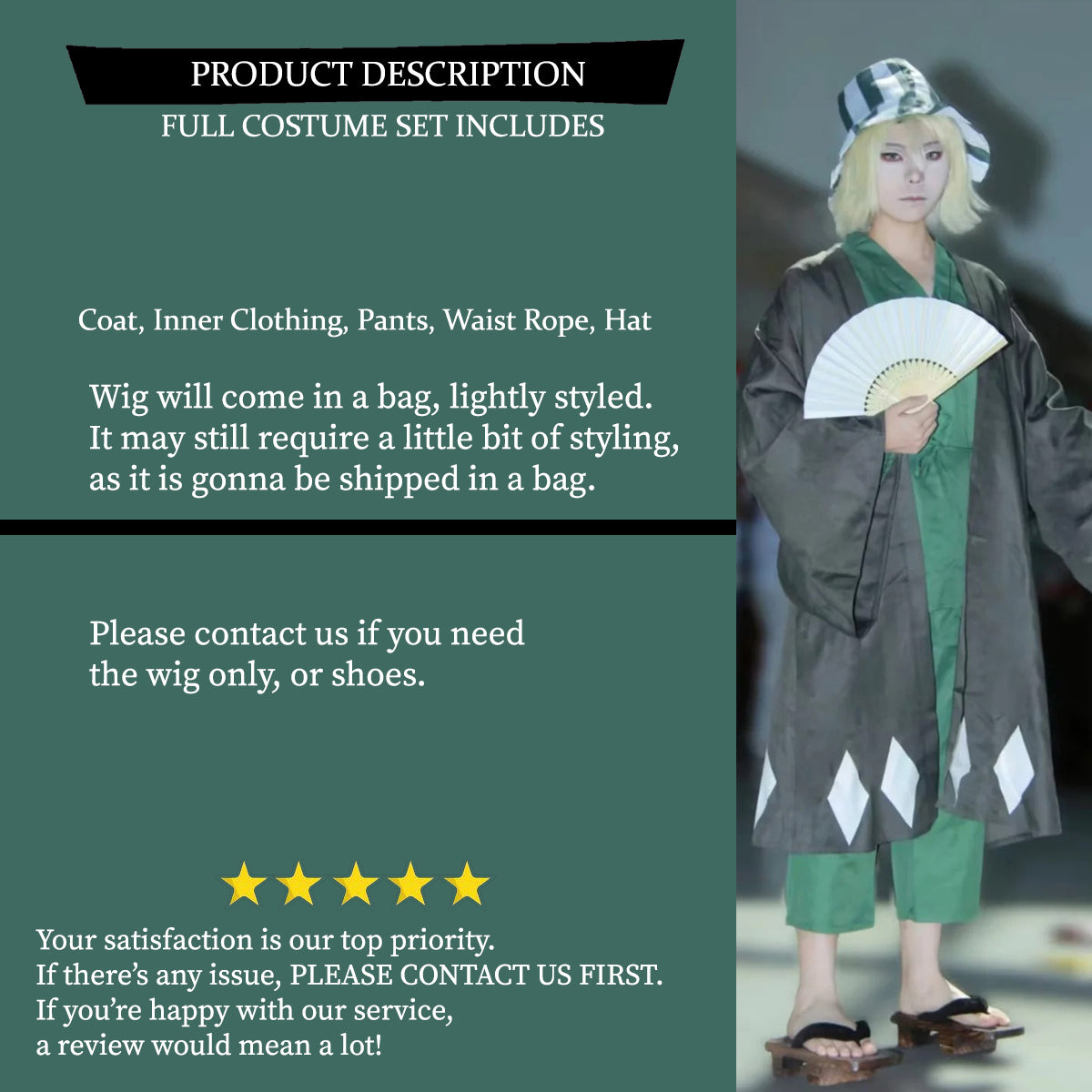 Kisuke Urahara, Cosplay Costume Outfit, Anime Events, Character Outfit