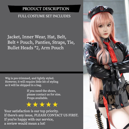 Nikke Rapi Cosplay Costume Outfit, Anime Events, Character Outfit