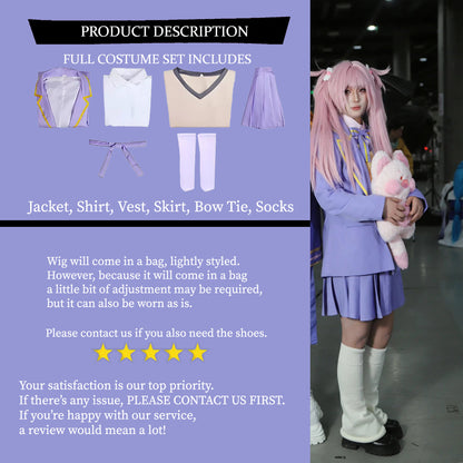 Li Tianxi Pink and Purple, Cosplay Costume Outfit, Anime Events, Character Outfit