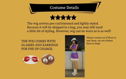 Nico Costume with White Coat, Cosplay Costume, Anime Outfit, Perfect for Cosplay Events