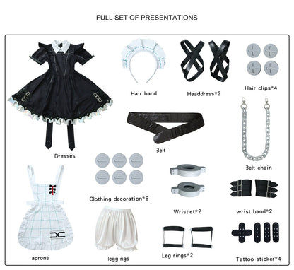 Corin Wickes Zenless Zone Zero Cosplay Costume Outfit Anime Expo Con Halloween