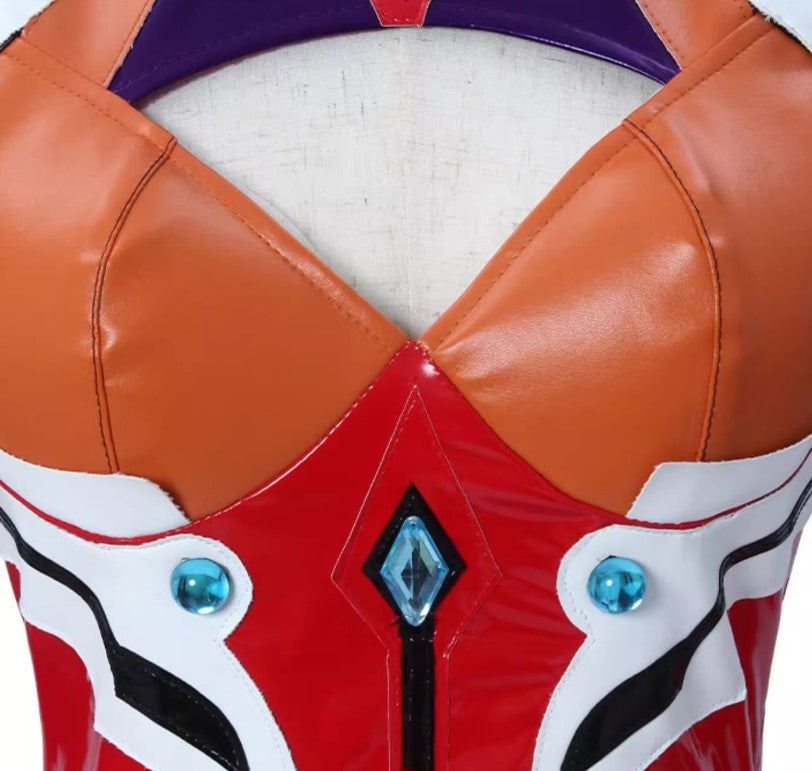 Asuka Langley Soryu Evangelion Cosplay Costume Outfit Anime Expo Con Halloween