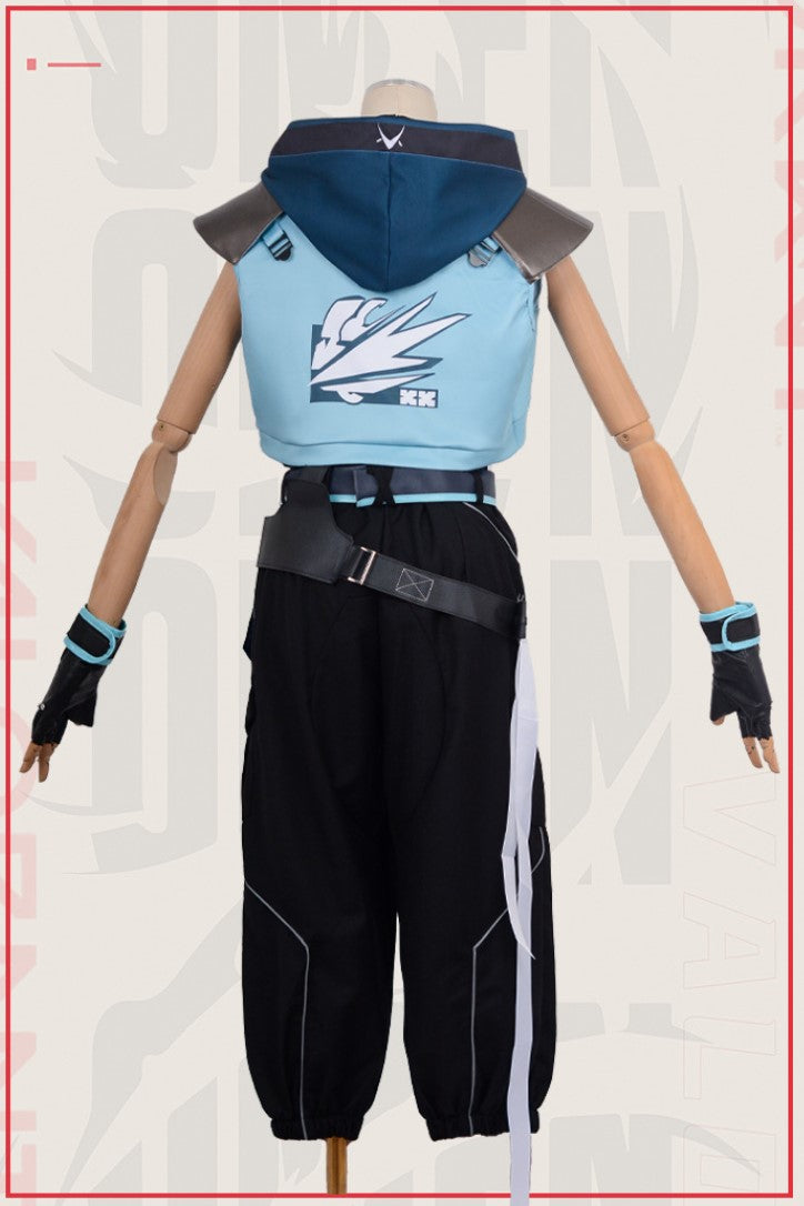 Valorant Jett Cosplay Costume Outfit Anime Expo Con Halloween