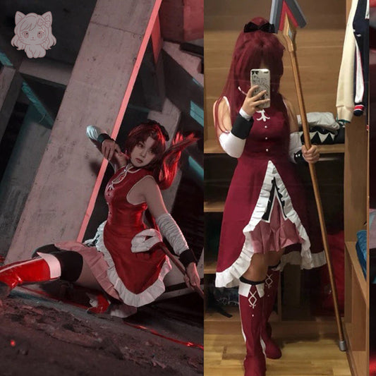 Sakura - Battle Costume, Cosplay Costume, Anime Outfit, Perfect for Cosplay Events