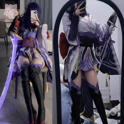 Raiden-Shogun, Cosplay Costume, Anime Outfit, Perfect for Cosplay Events